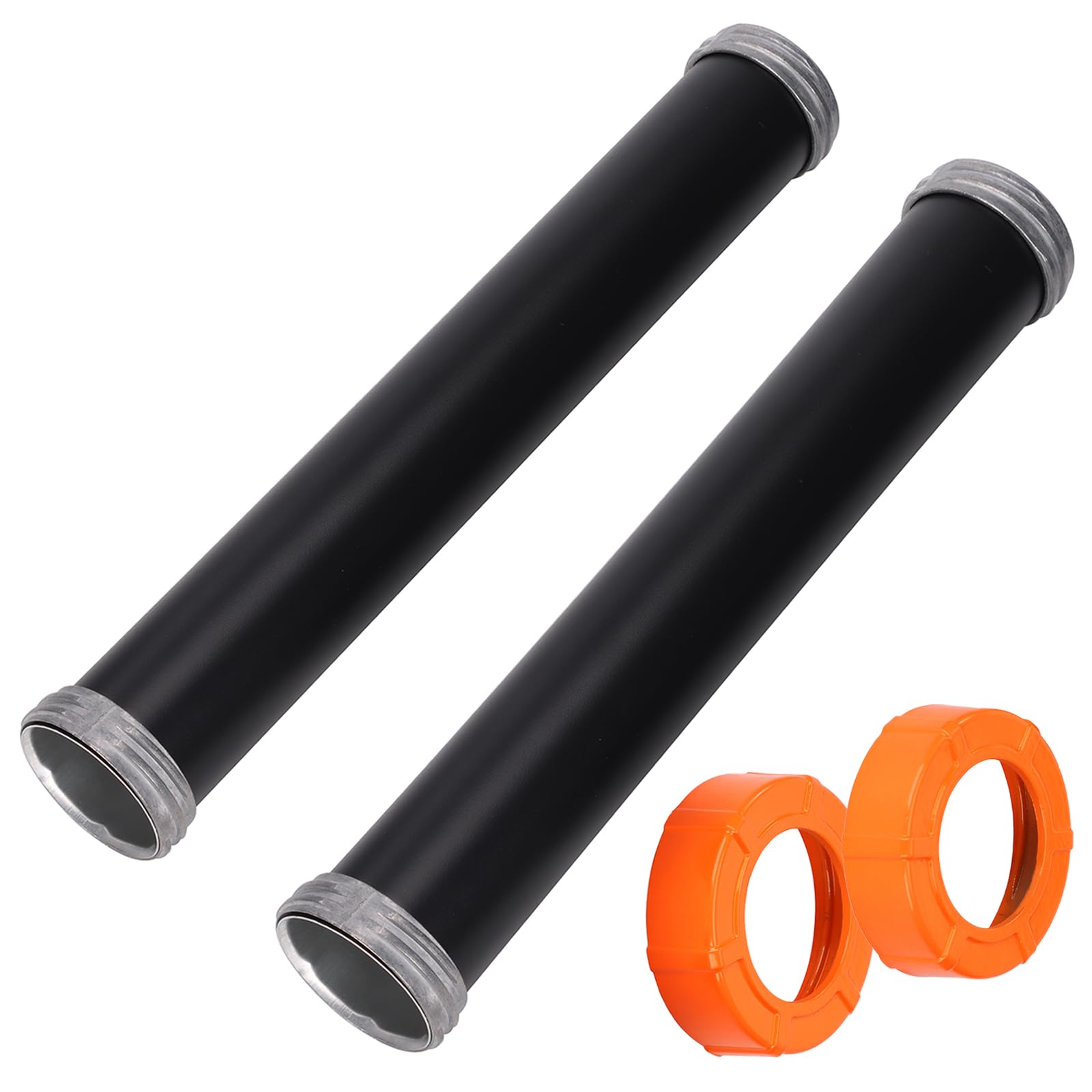 Photo 1 of Sausage Caulking Gun Tube, Replaceable Body Barrel with Front Cap,20 oz Sausage Caulk Gun Parts and Accessories(2 Pack)