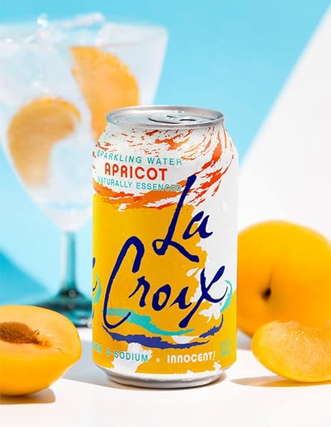 LA CROIX SPARKLING WATER APRICOT, 12OZ CANS (12 PACK)