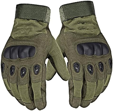 PULABO Men's Outdoor Gloves Full Finger Cycling Motorcycle Gloves