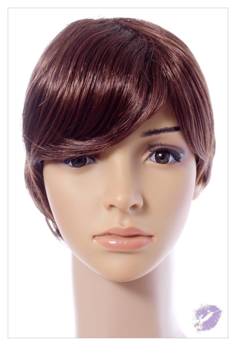 Short Mahogany Straight Hair 9 Inch Length Amazon Co Uk Toys Games