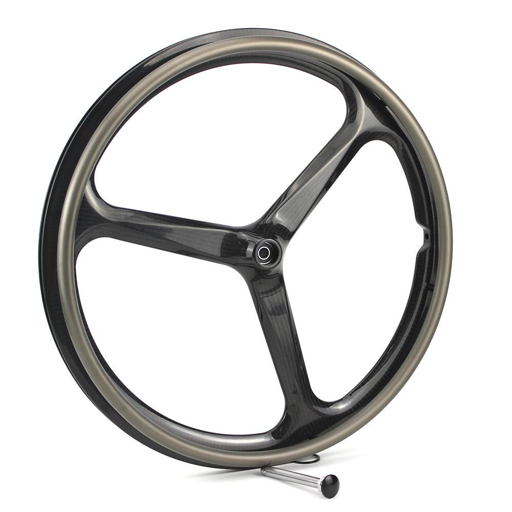 JIMAITEAM Carbon Fiber Wheelchair Wheel 24 in Carbon 3