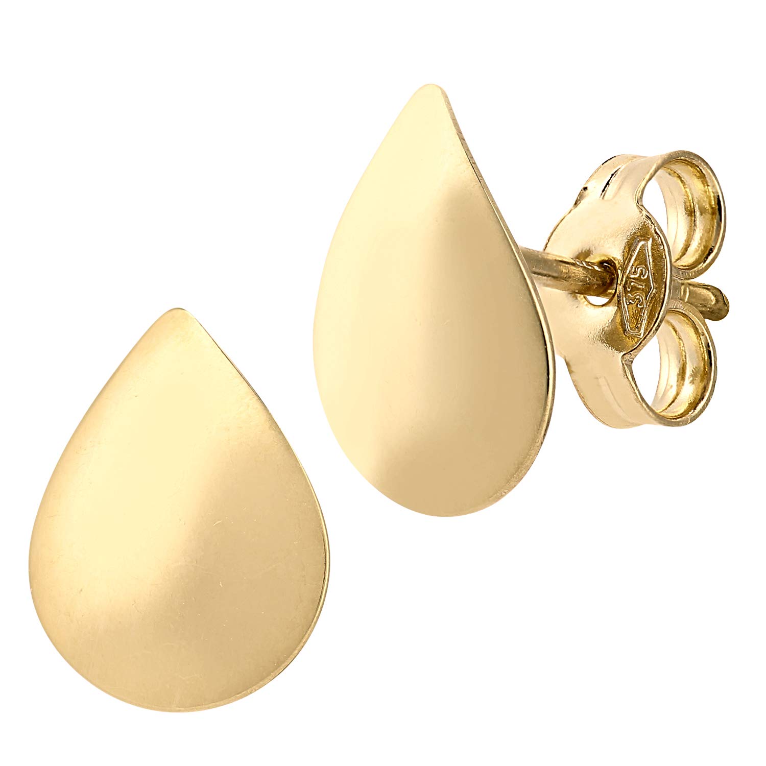 Citerna 9ct Yellow Gold Women Gold Stud Earrings RIL1815Y