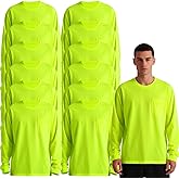 JOYYANGFANG Hi Vis Safety T Shirts High Visibility Hi Vis Long Sleeve Performance Athletic T-Shirts Multipack