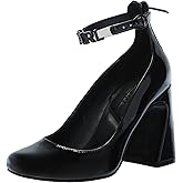 Karl Lagerfeld Paris Womens Pavla Ankle Strap Heel