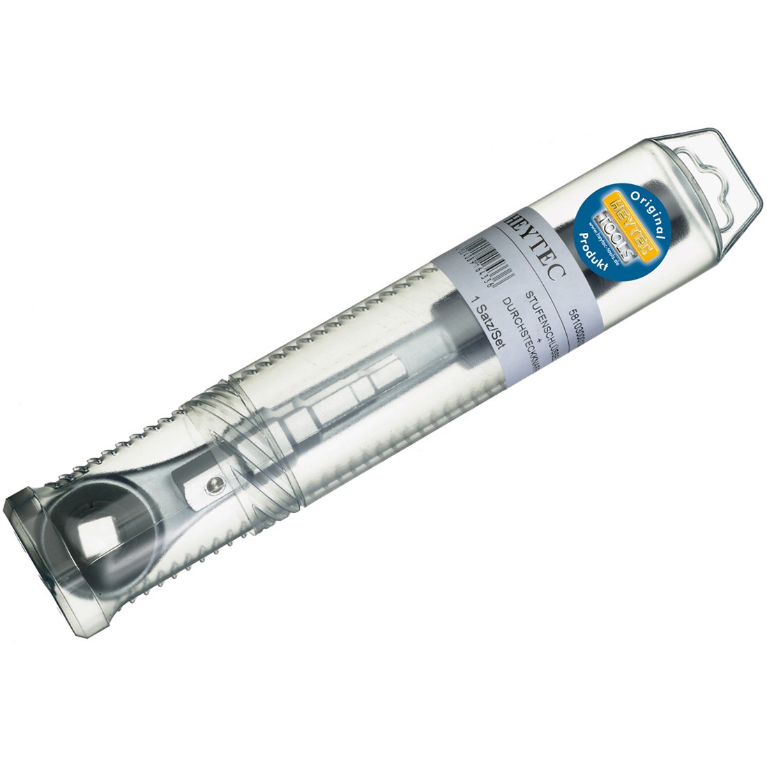 Heytec 58103000100 Stepped Wrench-/Ratchet Set, Silver, 290 mm