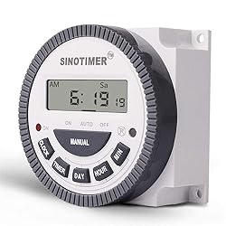 SINOTIMER TM619 Timer Switch Digital LCD Power