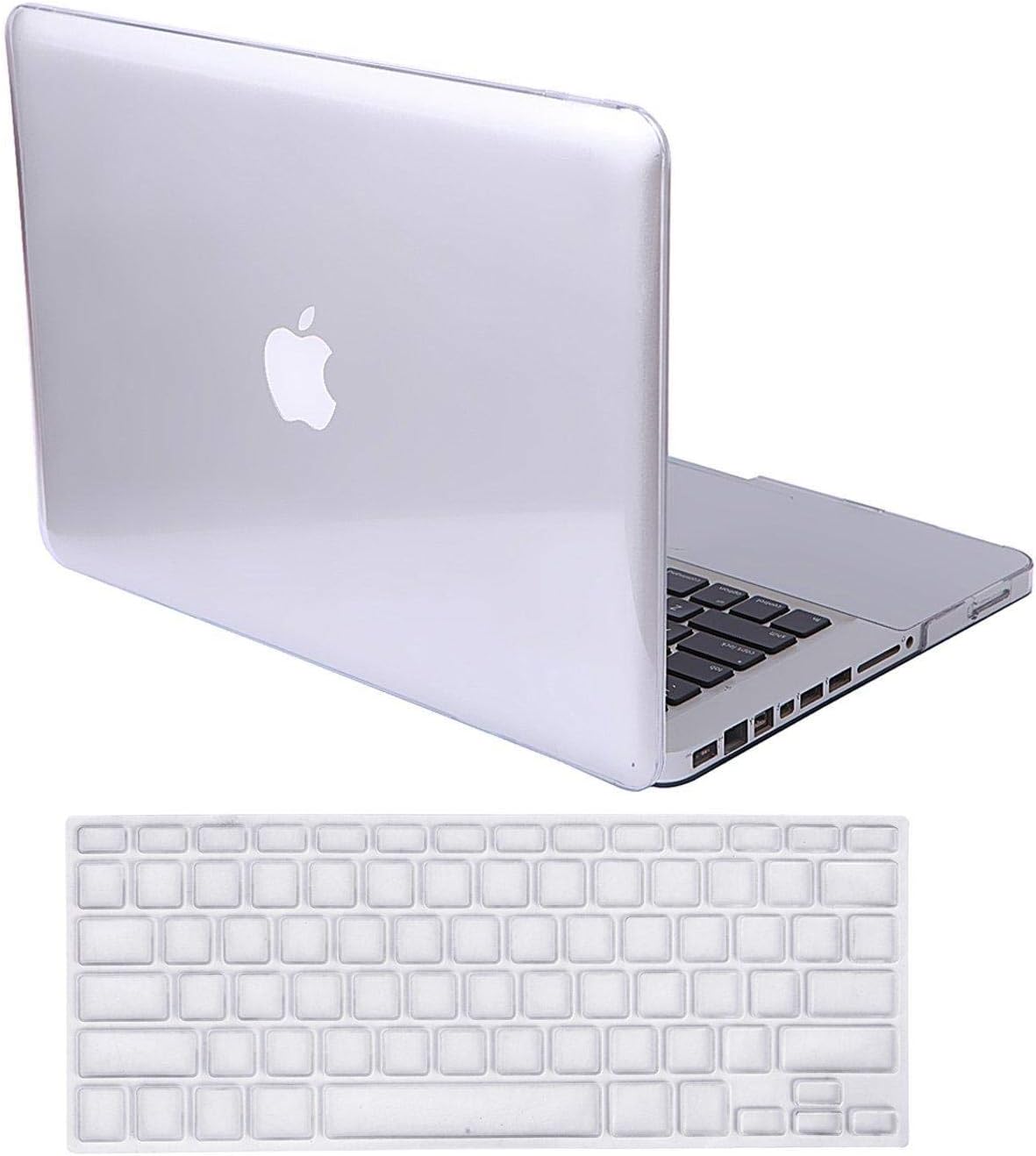 Macbook Pro 13 Non Retina Case And Keyboard Cover Snap On Protective Hard Shell Black Marble Design Fits Old Macbook Pro 13 Inch Model A1278 With Cd Drive White Price In Uae