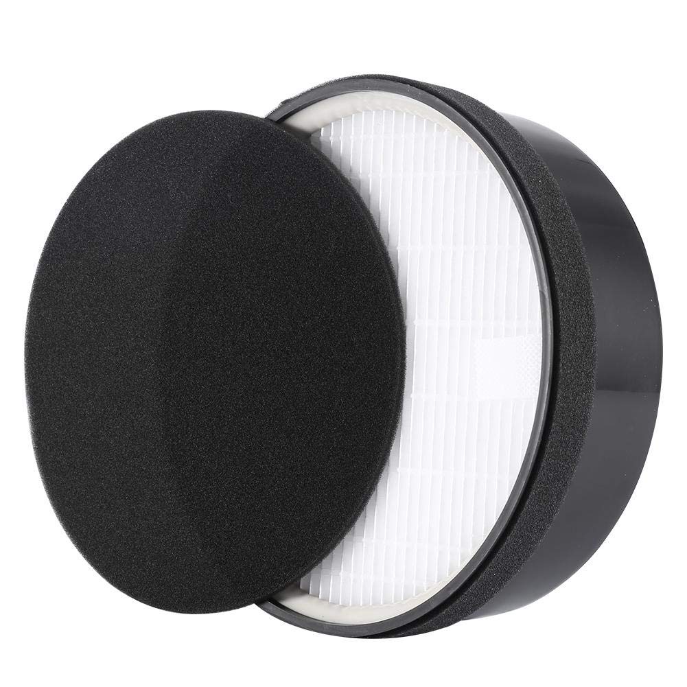 Hyuduo Air Purifier Filter Fitting Adapted to LV-H132 LV-H132-RF Activated Carbon Filter Removes 99.97% of Dust and Mold