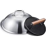 homenote Griddle Accessories for Blackstone, Commercial Grade 12 Inch Heavy Duty Round Melting Dome with Cast Iron Smash Burg