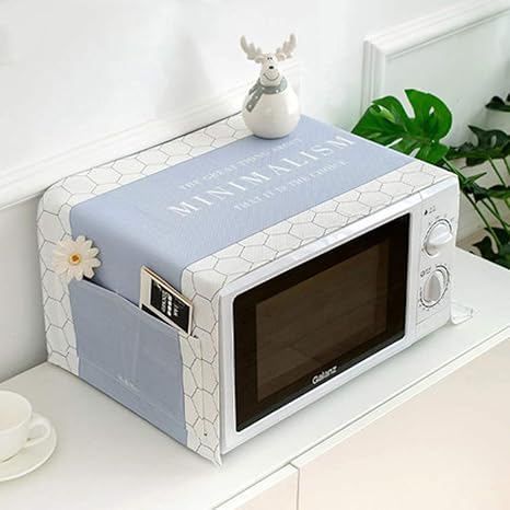 Amazon Huoqilin 電子レンジ換気扇カバー布ダストカバー抗油防水カバー家庭用ごみ布冷蔵庫ダストカバー防塵カバータオル防水防塵カバーの生地はボールを買う余裕はないフェードしません Color B Size S Huoqilin 風呂敷 通販