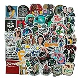 Meet Holiday Riverdale Theme Stickers Waterproof Vinyl Scrapbook Stickers Car Motorcycle Bicycle Luggage Decal 50 PCS Laptop Stickers (Riverdale)