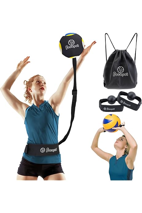 Entrenador De Voleibol Con Rebote - Práctica De Golpeos Y Recepciones Para Principiantes