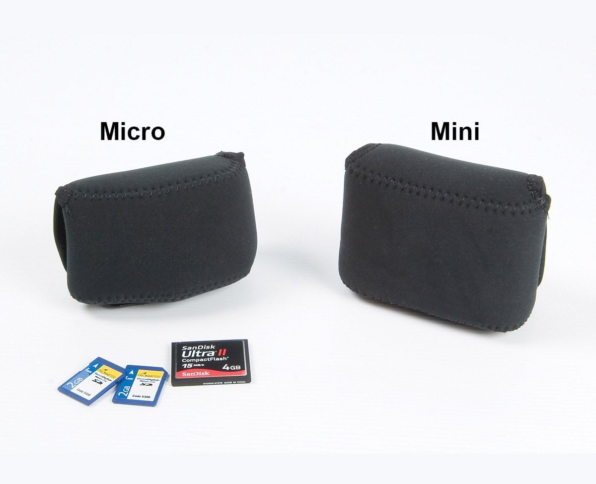OP/TECH D Series Micro Soft Pouch for Camera - Black,7401014 - Image 5