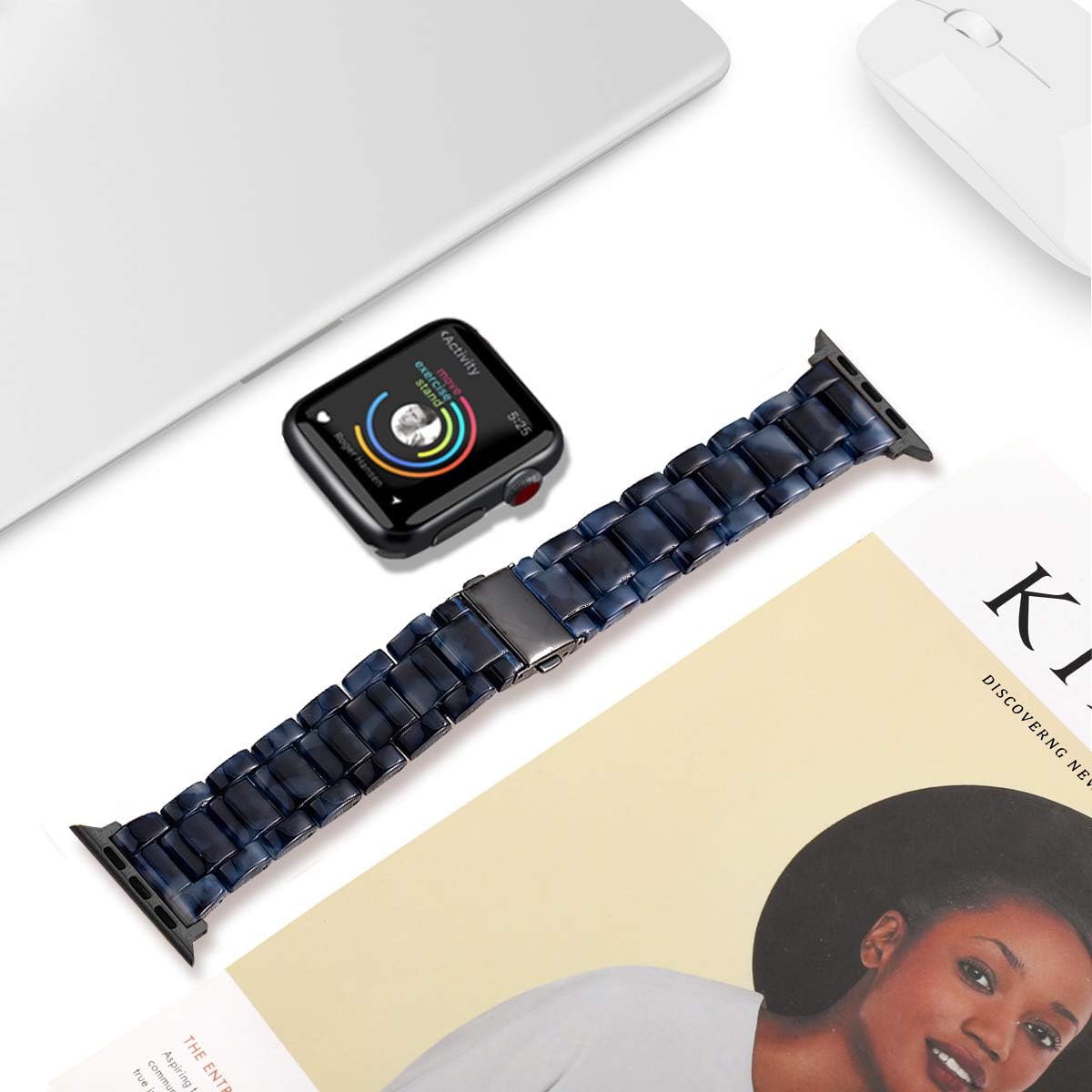 DEALELE Bands Compatible with Apple Watch 49mm 46mm 45mm 44mm 42mm - Image 5