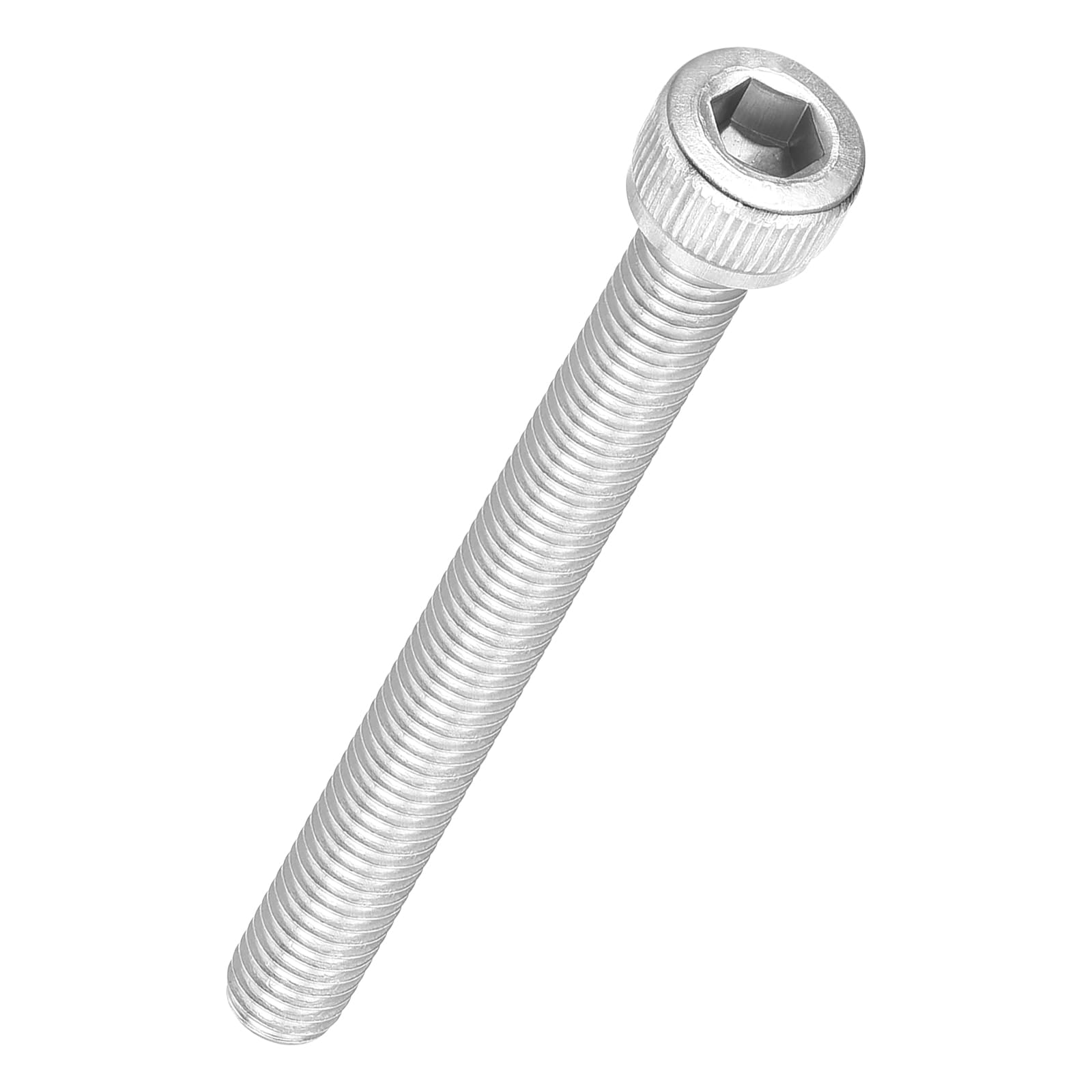 Kozelo 25pcs Socket Head Cap Screws - [M5-0.8 x 50mm] 304 Stainless Steel Allen Socket Drive for Electrical Motor 3D Printing Fan Engine Replacement Use, Silver — image 1