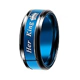 GW Unisex Style Stainless Steel Rings for Men Women