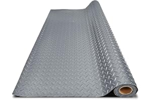 LITA Garage Floor Mat, PVC Flooring Roll Thickened Garage Mats, Heavy Duty Parking Mat Waterproof Nonslip Floor Protector for