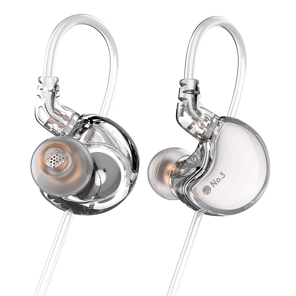 TFZ NO.3 HiFi in Ear Earphone, in Ear Monitor, Dual Voice Coils Driver HiFi Earphone, with 2 Pin Det