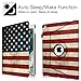 Fintie iPad Pro 12.9 Case - 360 Degree Rotating Stand Case with Smart Protective Cover Auto Sleep / Wake Feature for Apple Pro 12.9 (1st Gen 2015) / iPad Pro 12.9 (2nd Gen 2017), US Flag