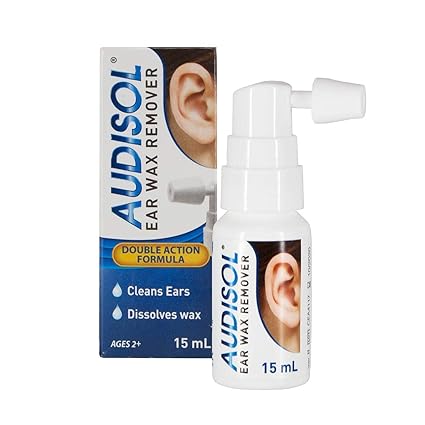 Audisol Ear Wax Remover 15ml Amazon Co Uk Health Personal Care