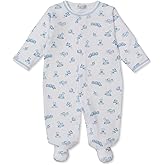 Kissy Kissy Baby Boys Infant Vintage Toy Treasures Print Footie