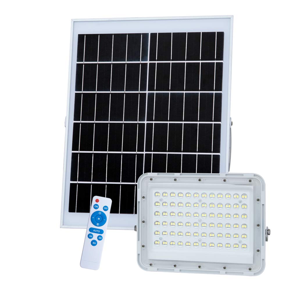 200W LED Solar Flood Lights,18000Lumens Street