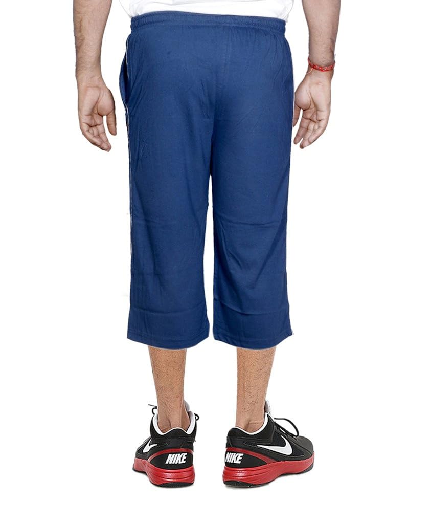 indiweaves men's regular fit nightwear/ capri