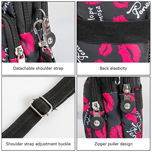 Sportarmband, outdoor, zweetbestendig, looparmband, crossbody, schouders, casual, portemonnee, gym, fitness, mobiele… - Image 6