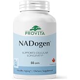 Nadogen&reg; NAD+ Supplement for Cellular Energy &amp; Healthy Aging | 250mg Nicotinamide Riboside + Pterostilbene | Vegan, Non-GMO | Metabolism &amp; Cognitive Support