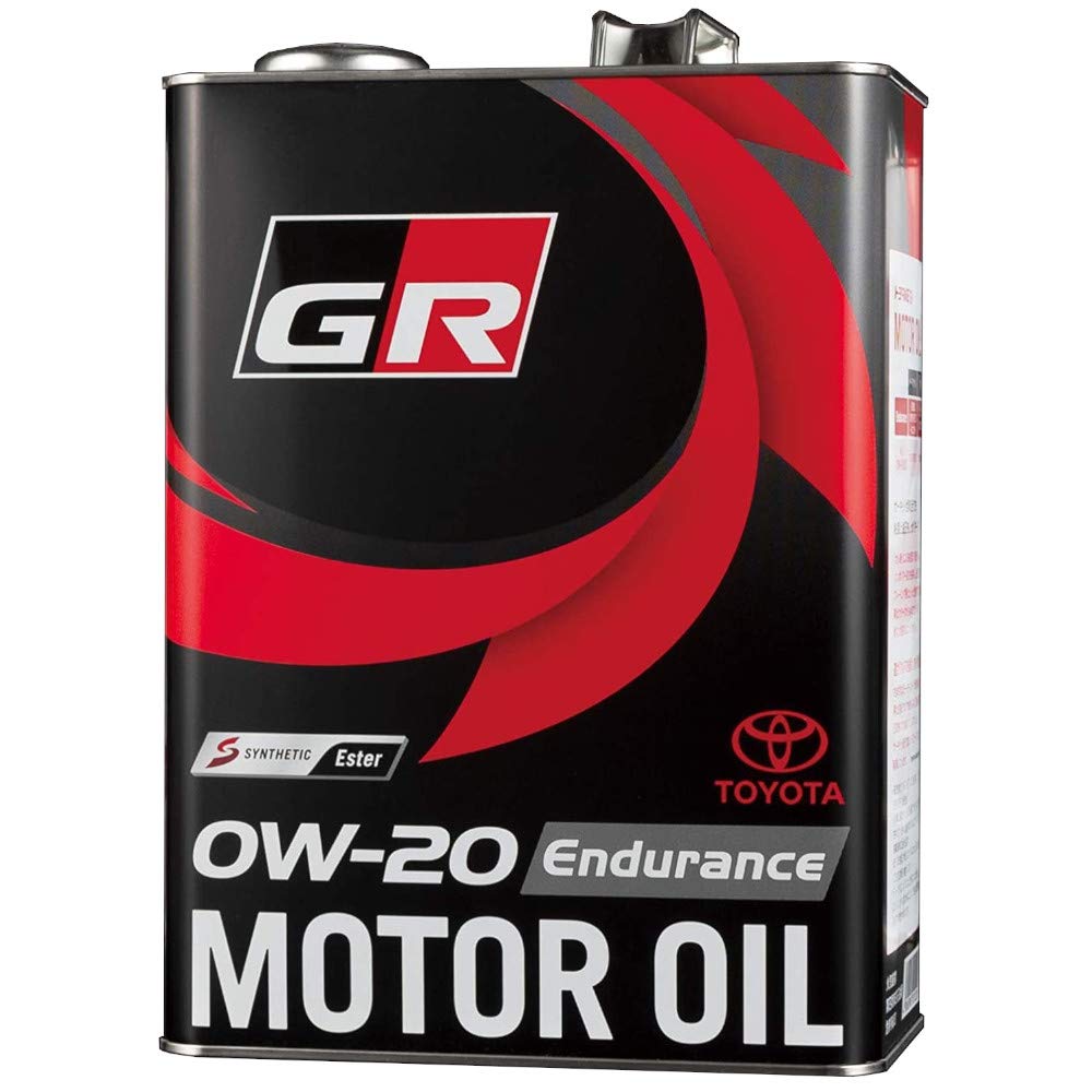 TOYOTA GAZOO Racing トヨタ純正 GR MOTOR OIL Endurance 0W-20 4L エンジンオイル 08880-13505商品画像