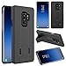 Ailiber Galaxy S9+ Plus Slim Armor Holster Clip Case, Combo Dual Layer Shock Proof Screen Shell Portable Protector, Rotate Belt Clip Built-in Kickstand for Samsung Galaxy S9+Plus (6.2 inch) - Black