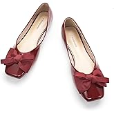 C.Paravano Flats for Women | Square Toe Shoes | Ballet Flats | Dressy Women Shoes