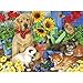 Bits and Pieces - 1000 Piece Jigsaw Puzzle - Babysitting, Puppies, Kittens - by Artist Jane Maday - 1000 pc Jigsaw