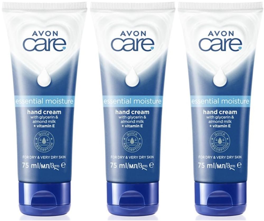 Avon Care Essential Moisture Hand Cream -75ml - Pack of 3