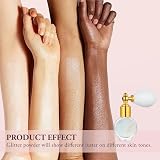 AOOWU Glitter Spray Shiny Body & Face Highlighter Colorful Silver Spray view 5
