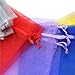 DECORA 4x6 Inch 20 Colors Organza Drawstring Bags Wedding Favour Mesh Bags for Gift Mini Jewelry Candy Pack of 120