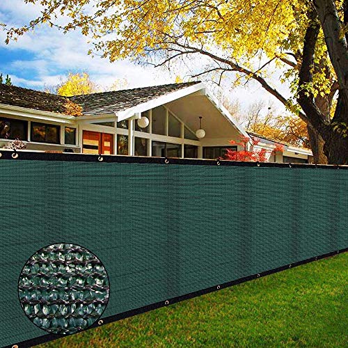 Yeanee Sonnenschutznetz Schattiernetz Dunkelgrün,Sonnensegel mit 90% Schattierwirkung Sonnenschutzgewebe,für Terrasse… – Bild 3