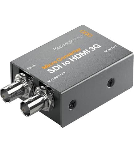 w*o様 Blackmagic BiDirectional SDI/HDMI/1 Blackmagic Design Micro Converter HDMI to SDI 3G PSU (BM-CONVCMIC