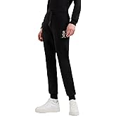 Armani Exchange Womens Poly Stretch Scuba Jogger with Logo Patch