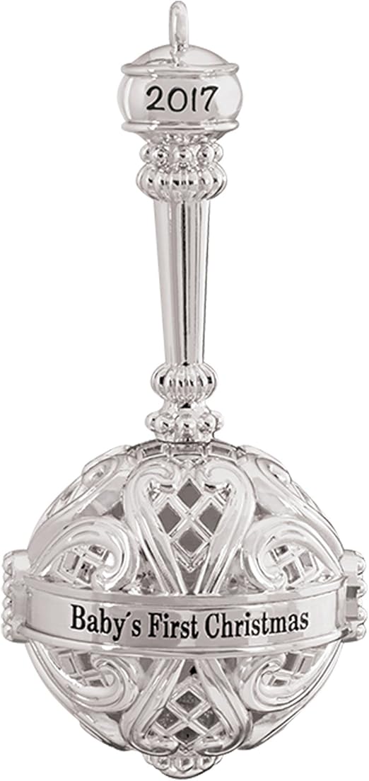 2017 baby's first christmas ornament