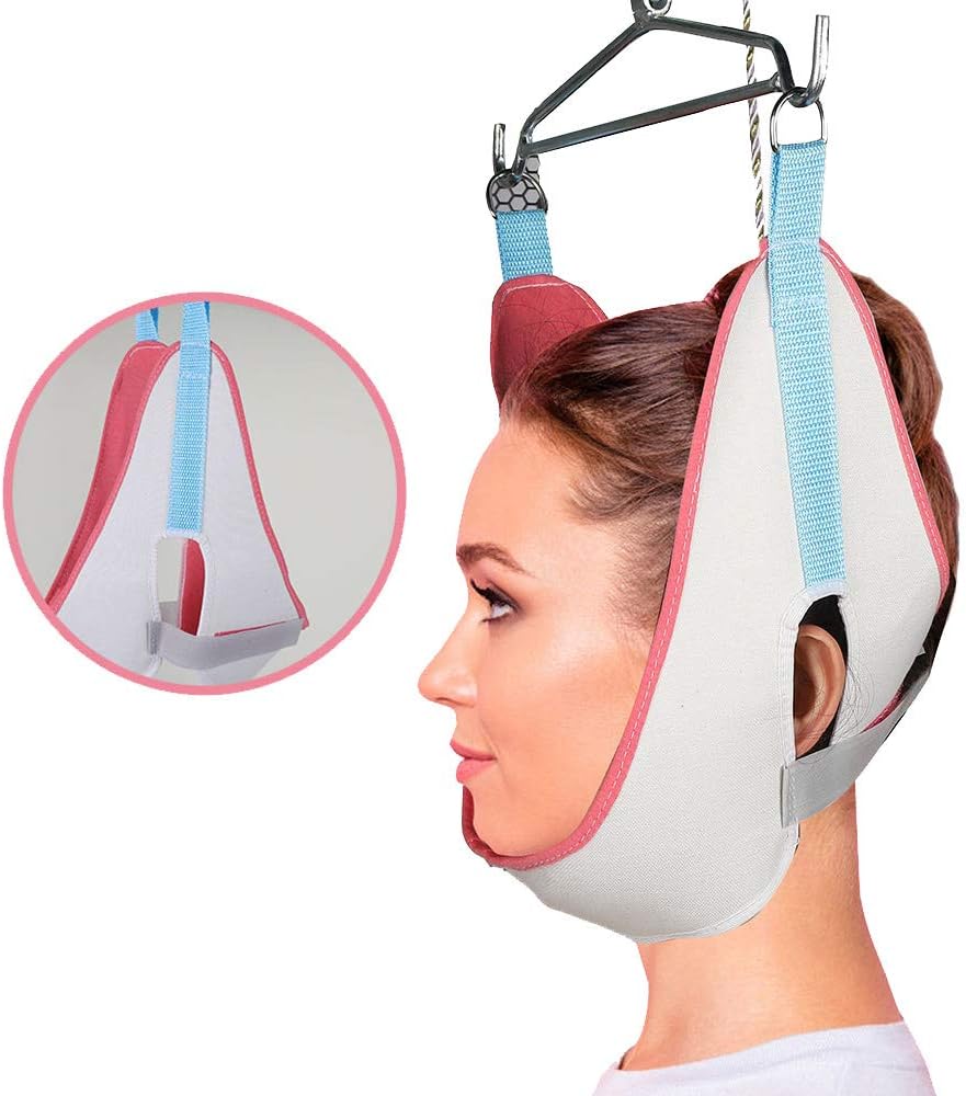 Home Neck Traction Device Over The Door Cervical Traction Device Unit for Shoulder Brace Head Pain Relief and Recovery Tool