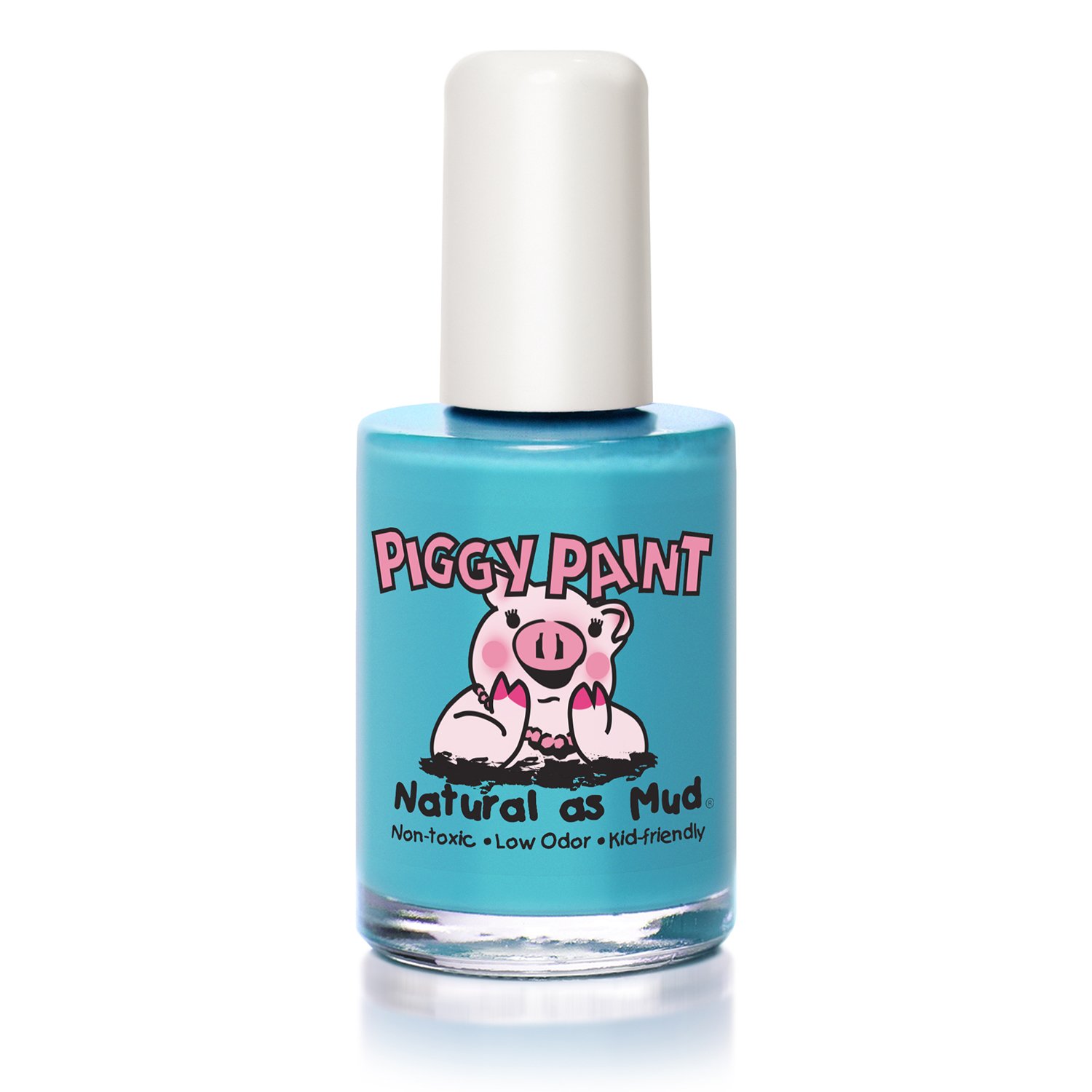 Piggy Paint Non-toxic Girls Nail Polish - Safe, Chemical Free - Sea-Quin