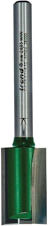 Trend Trend CraftPro Straight Two Flute Router Cutter 1/4 in Shank 15.9 mm view 5