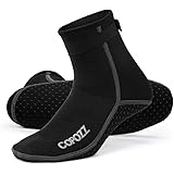 COPOZZ Diving Socks 3mm Neoprene Beach Water Socks-Anti Slip for Snorkel Swim Youth Men Women