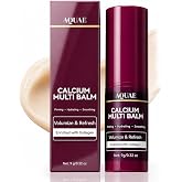 Aquae Calcium Multi Balm Stick for Face, Eyes, Lips &amp; Neck &ndash; Moisturizing Collagen Balm Stick with Vitamin D &amp; Shea Butter &ndash; Hydrating Skin Care Stick for Dryness &amp; Smooth Look, All Skin Types