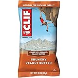 CLIF BAR - Energy Bar - Crunchy Peanut Butter, Protein Bar, 2.4 oz