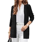 GRACE KARIN Women Long Cardigan, Lightweight Spring Cardigans, Long Sleeve V Neck Open Front Sweater 2026