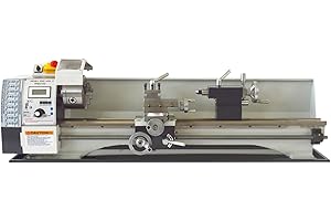 TECHTONGDA Metal Lathe 8 x 31 Inch Mini Lathe Benchtop Lathe Metal Turning Lathe 2500 Variable Speed Lathe with 1100W Brushle