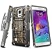 Galaxy Note 4 Case with Tempered Glass Screen Protector, NageBee Belt Clip Holster Built-in Kickstand Full-Body Shockproof Armor Heavy Duty Rugged Durable Case for Samsung Galaxy Note 4 -Camo