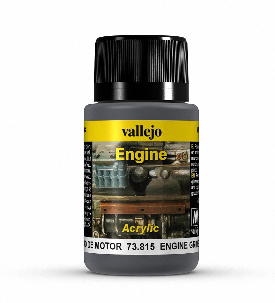 Vallejo 40 ml "Engine Grime" Weathering Effect Bottle